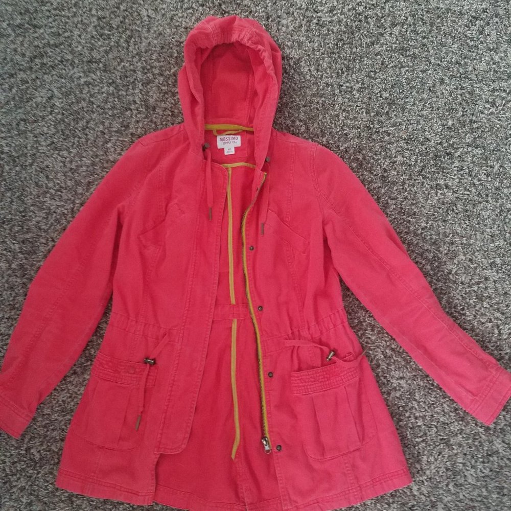 Burnt Orange Utility Jacket